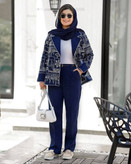 کت و شلوار زنانه شادی
