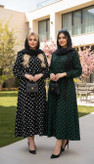 پیراهن الیزه خال خال