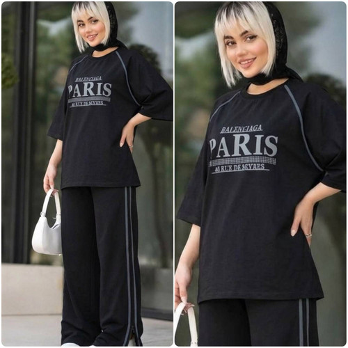 ست تیشرت شلوار paris
