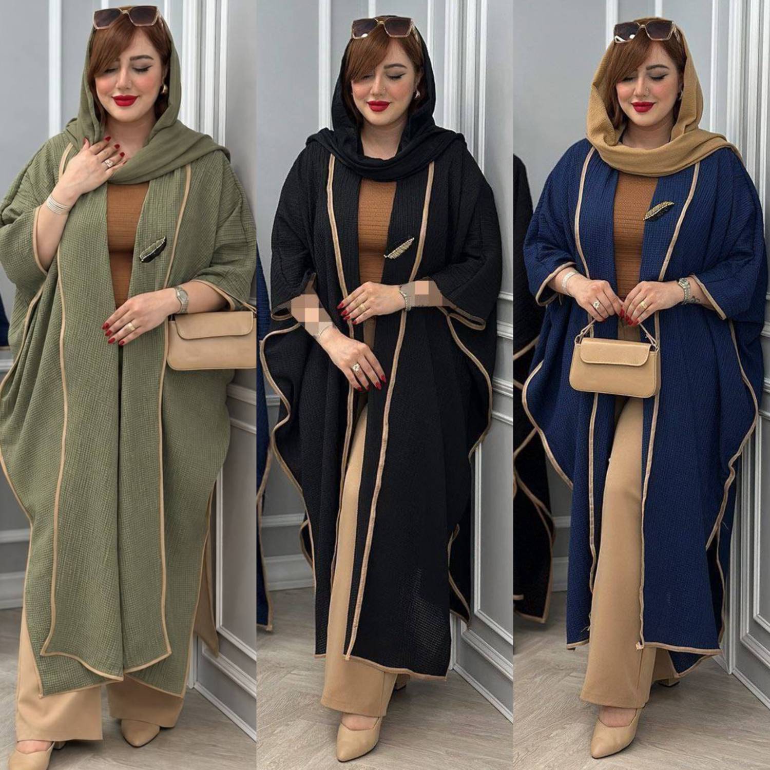 مانتو حصیری میخک