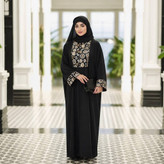 عبا مزونی یقه زیپ دار زرین