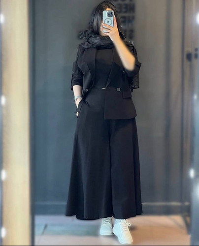 کت شلوار سوگل لنین نچرال