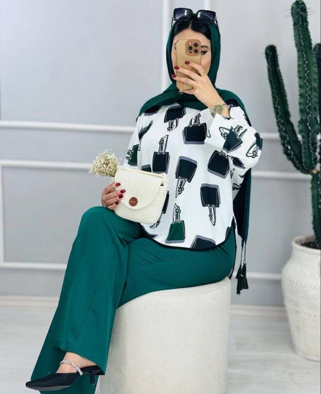 شومیز شلوار نجمه