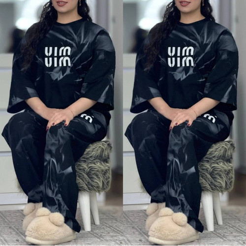 ست تیشرت شلوار زنانه اسپرت مدل ماچا