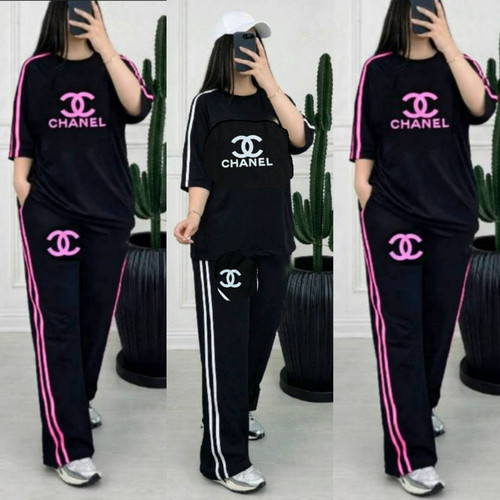 ست تیشرت شلوار زنانه اسپرت مدل شنل