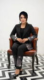 کت شلوار مجلسی زنانه مدل آبشاری