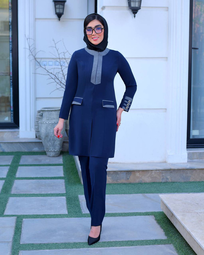 مانتو شلوار اداری زنانه مریم