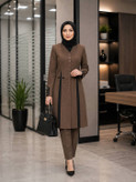 مانتو شلوار زنانه اداری مدل بهار