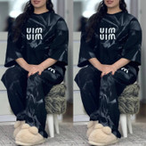 ست تیشرت شلوار اسپرت زنانه ماچا