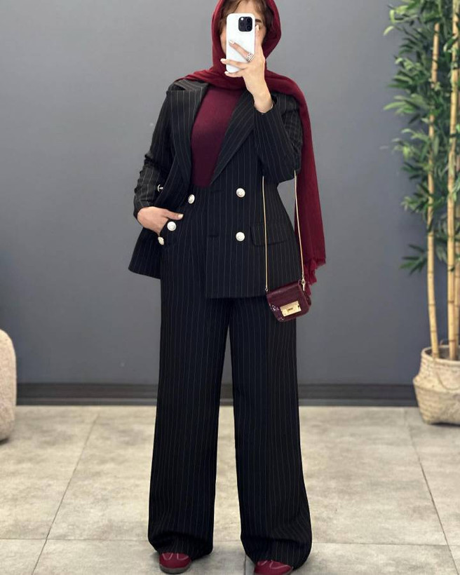 کت و شلوار زنانه مجلسی آسو