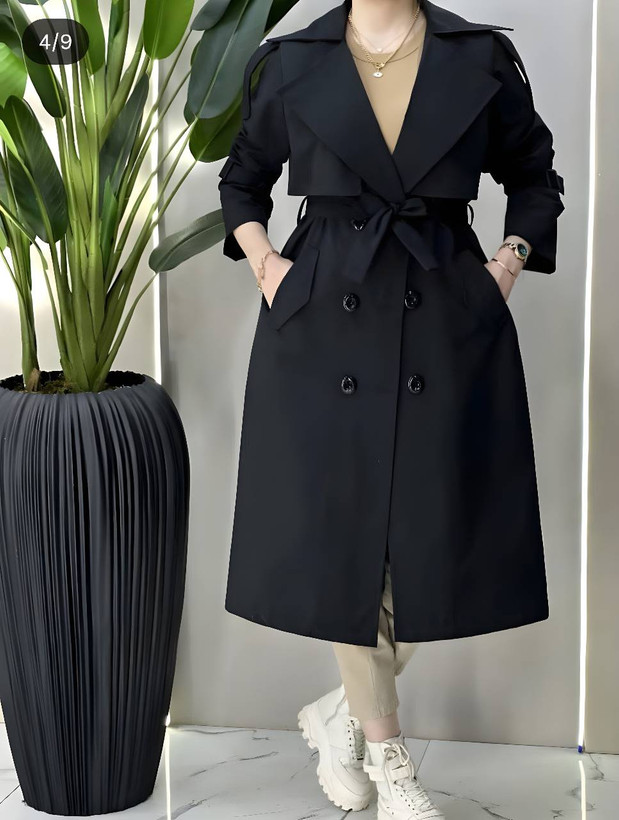 بارونی بلند زنانه روژین