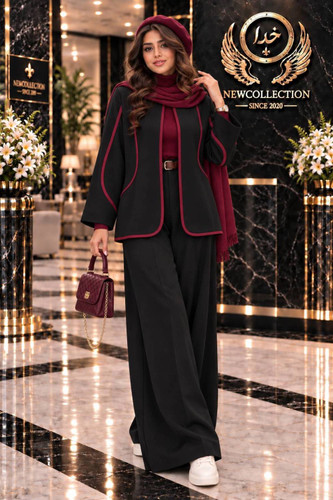 کت و شلوار زنانه نوار دوزی