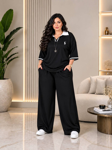 ست تیشرت شلوار زنانه درنا پولو