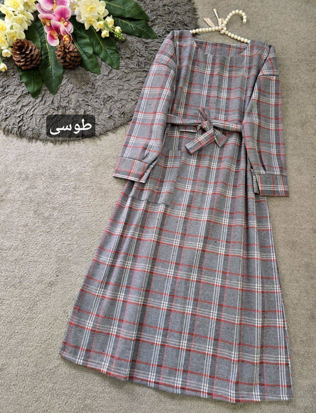 کفتان زنانه چهارخونه