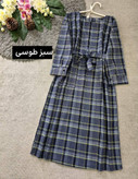 کفتان زنانه چهارخونه