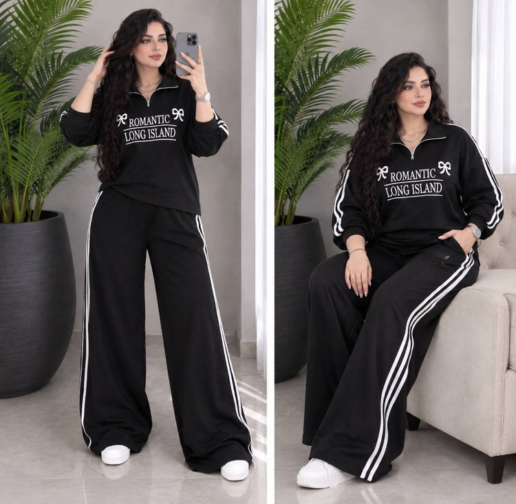 ست بلوز شلوار زنانه رمانتیک