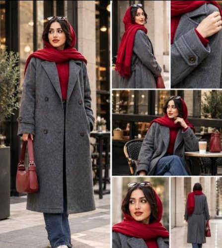 پالتو زنانه فوتر مهشاد