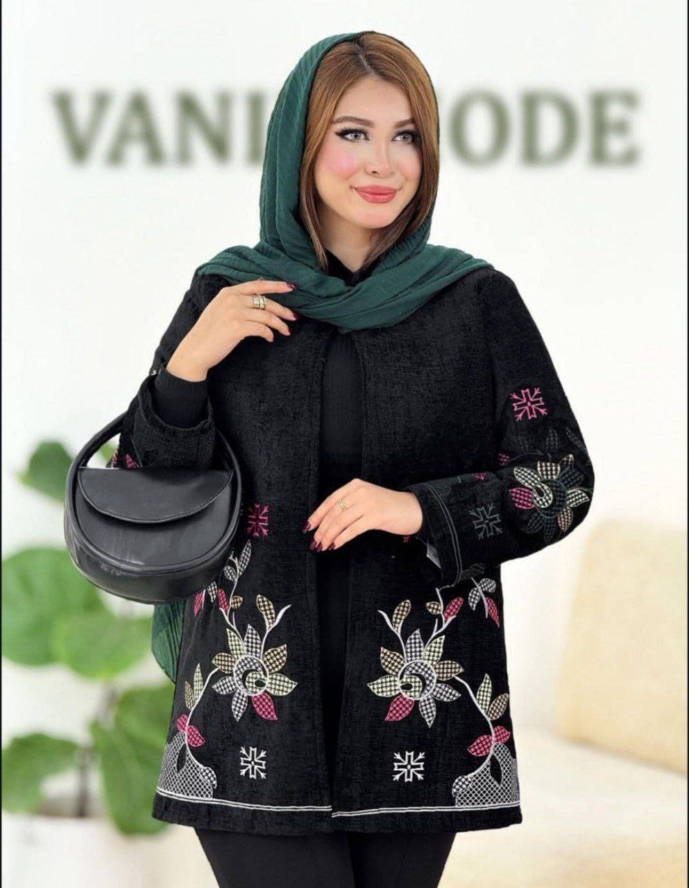 کت مجلسی زنانه مخمل نگینی